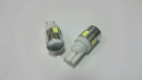 Лампа 12В W5w Безцок Габарит Диод 4Smd 1Cree Ba9s