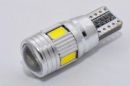 Лампа 12В W5w Безцокольная Габарит Диод T10-6Smd Canbus