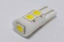 Лампа 12В W5w Безцокольная Габарит Диод T10-5Smd Керамика